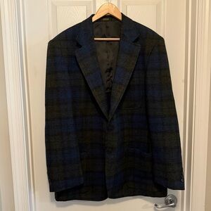 NWOT Orvis Plaid Wool Tweed Sport Coat
